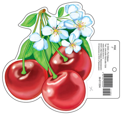 Обложка книги Вырубная фигурка Вишня М-11304 (с УФ-лаком) (Сфера), Автор М-11304, издательство Сфера | купить в книжном магазине Рослит