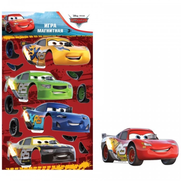 Обложка Магнитная игра Тачки 3 с маркировкой Disney/Pixar, издательство НД Плей                                            | купить в книжном магазине Рослит