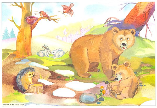 Обложка книги Рассказы по картинкам. Весна, Автор , издательство Мозаика-Синтез | купить в книжном магазине Рослит