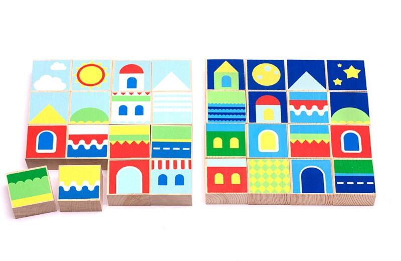 Обложка Пазлы  Город  "День/Ночь" 16д, издательство Томик | купить в книжном магазине Рослит