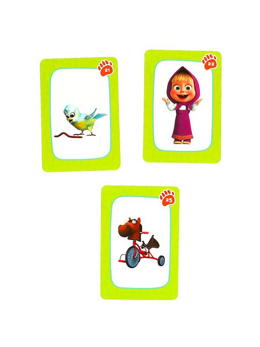 Обложка Маша и медведь. МЕМО. Карточная игра. Тренируем память, издательство Умные игры                                         | купить в книжном магазине Рослит