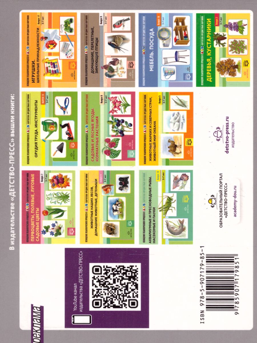 Обложка книги Картотека предметных картинок. Выпуск 29. Образный строй речи дошкольника (атрибутивный словарь), Автор Нищева Н.В., издательство ДЕТСТВО-ПРЕСС | купить в книжном магазине Рослит