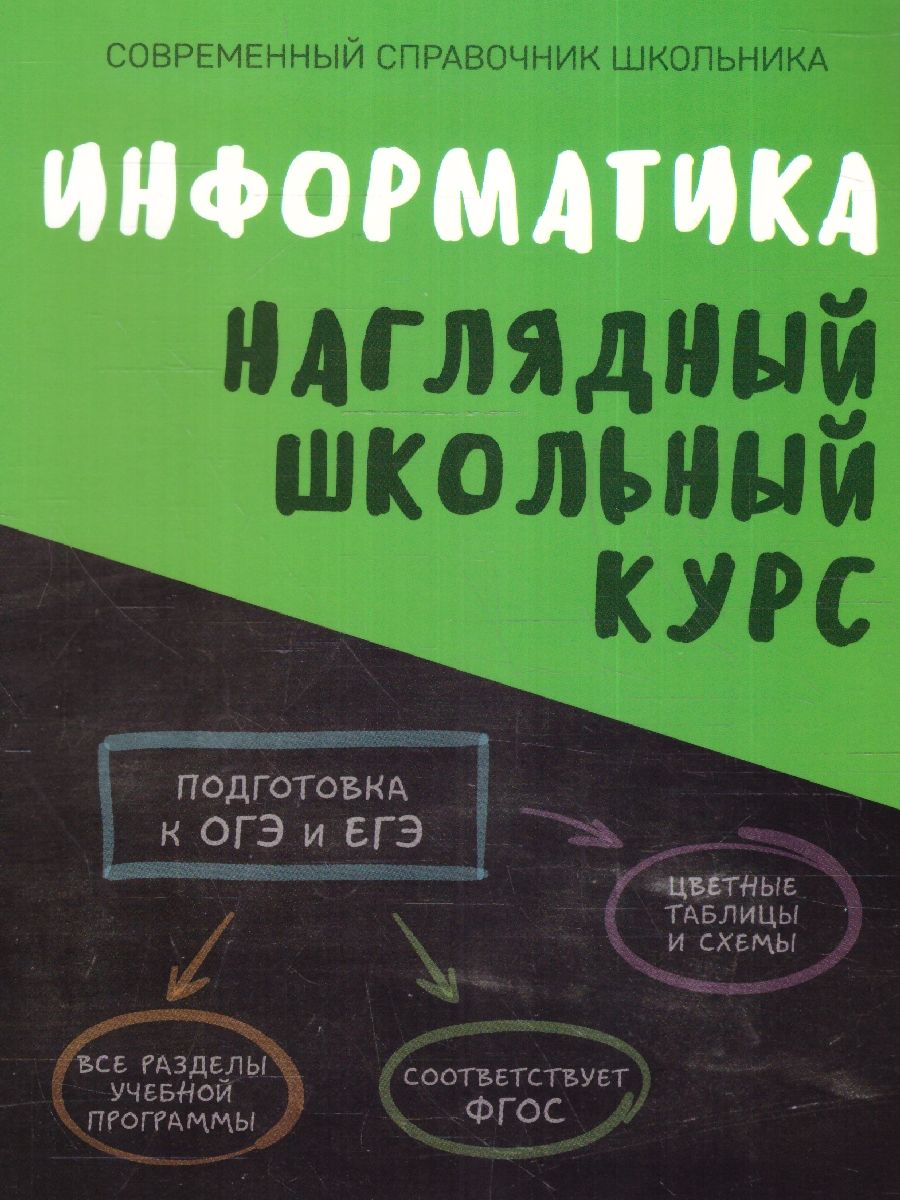 Обложка книги Информатика. Наглядный школьный курс, Автор Аксёнова О.И. Копыл В.И., издательство Кузьма                                             | купить в книжном магазине Рослит