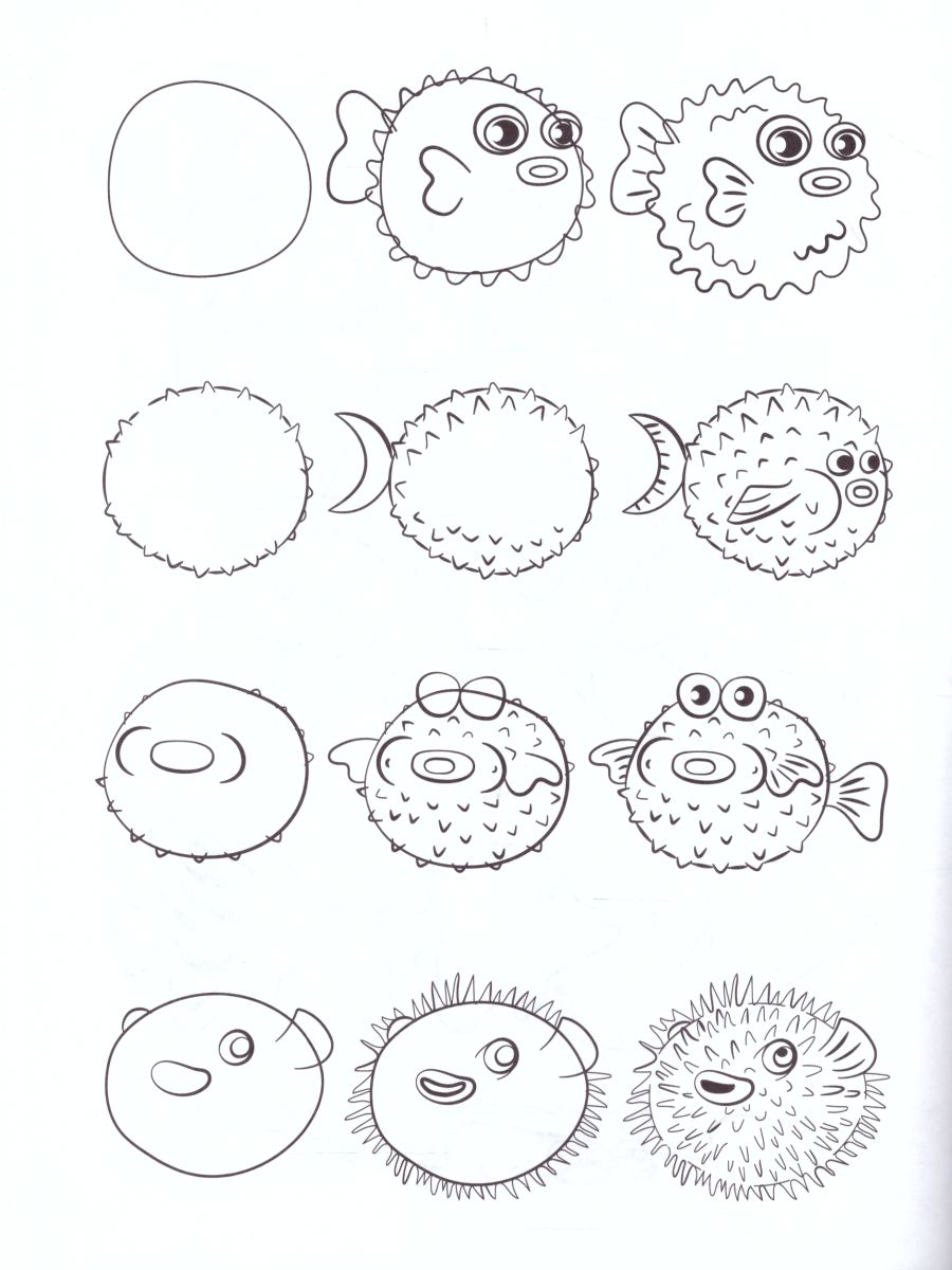 Обложка книги Рисуем рыб по алгоритмическим схемам (5-7 лет). ФГОС, Автор Шайдурова Н.В., издательство ДЕТСТВО-ПРЕСС | купить в книжном магазине Рослит