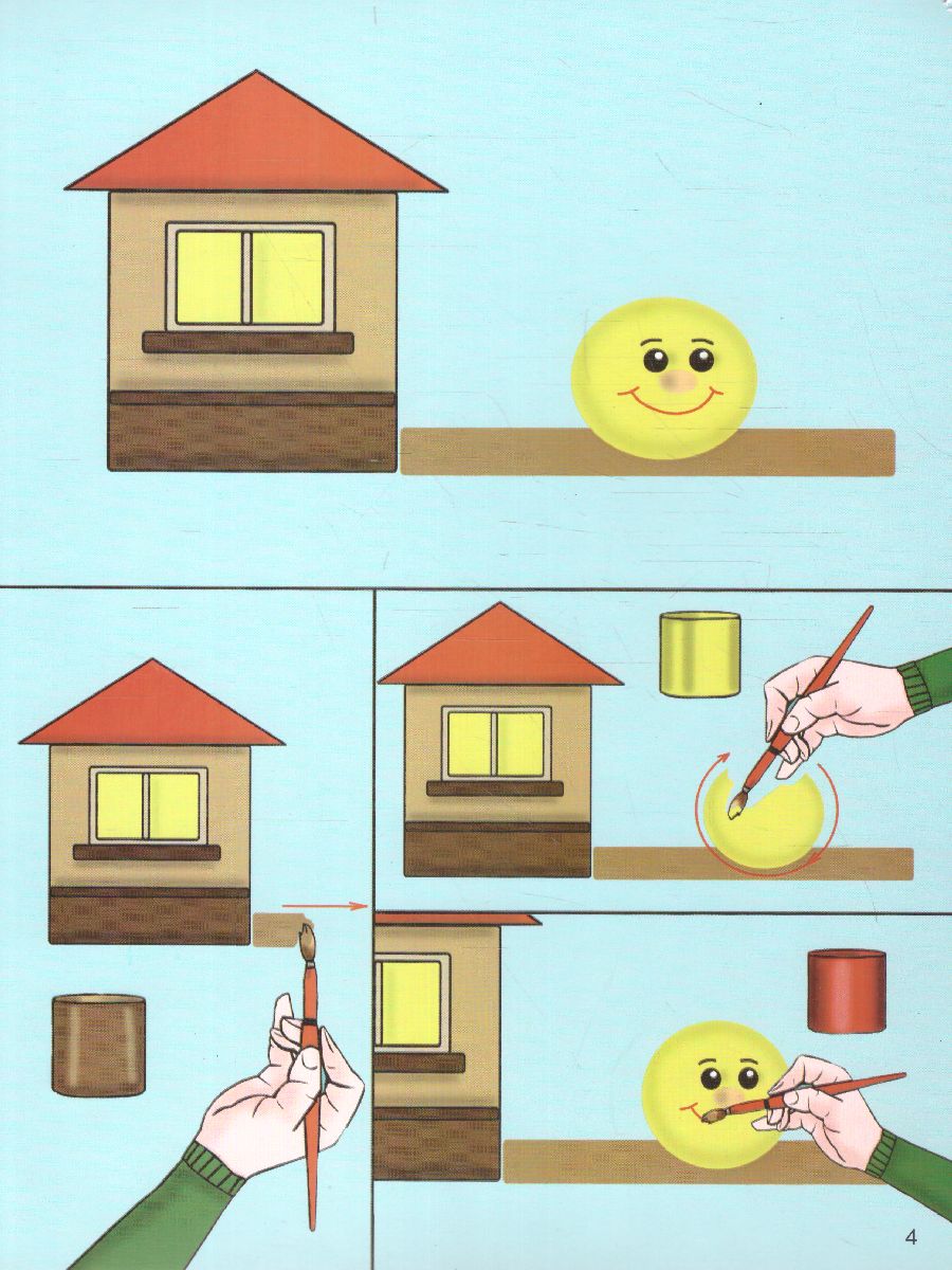 Обложка книги Изобразительная деятельность: рисование, лепка, аппликация. Игры-занятия для детей 4-5 лет. 16 карт, Автор Батова И.С., издательство Учитель | купить в книжном магазине Рослит