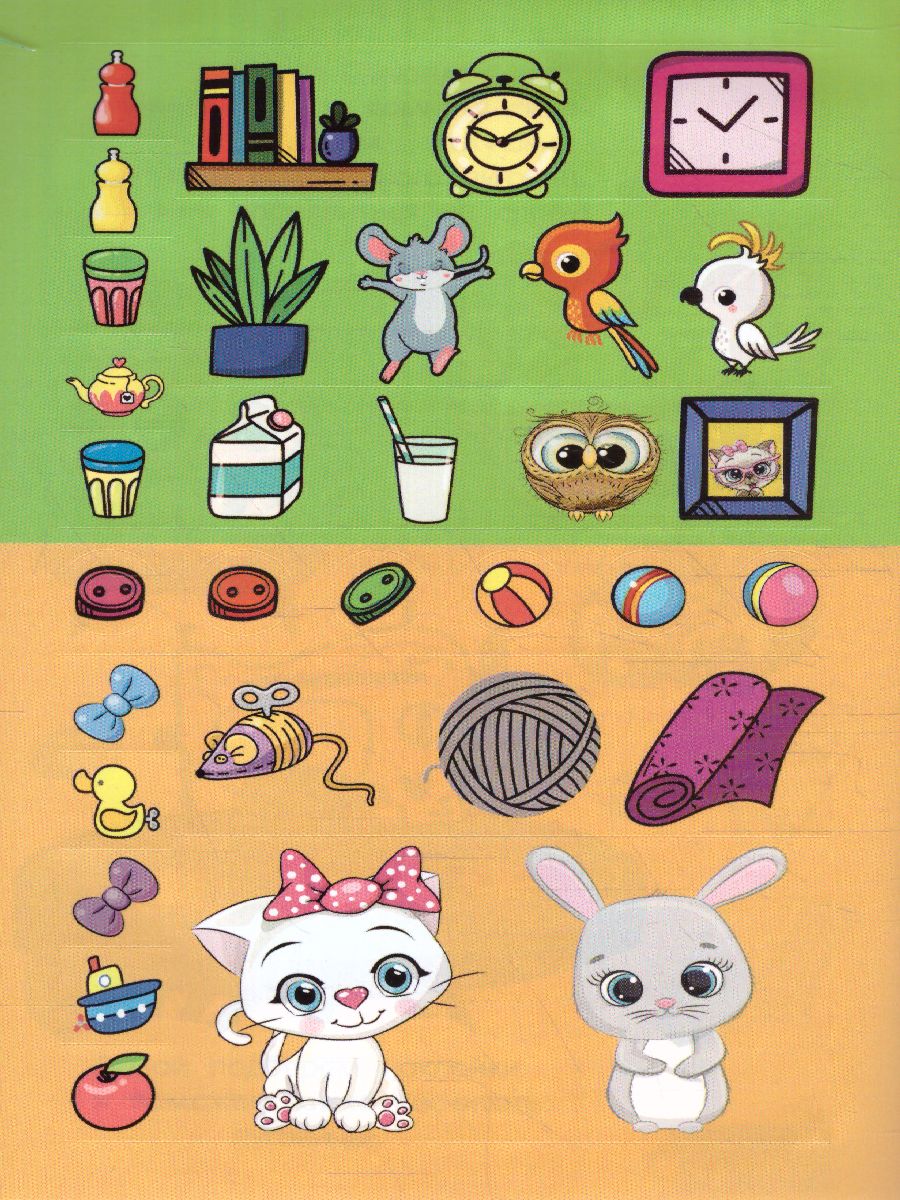 Обложка Кошка Царапка /Истории про зверят: книжка с наклейками, издательство АСТ | купить в книжном магазине Рослит