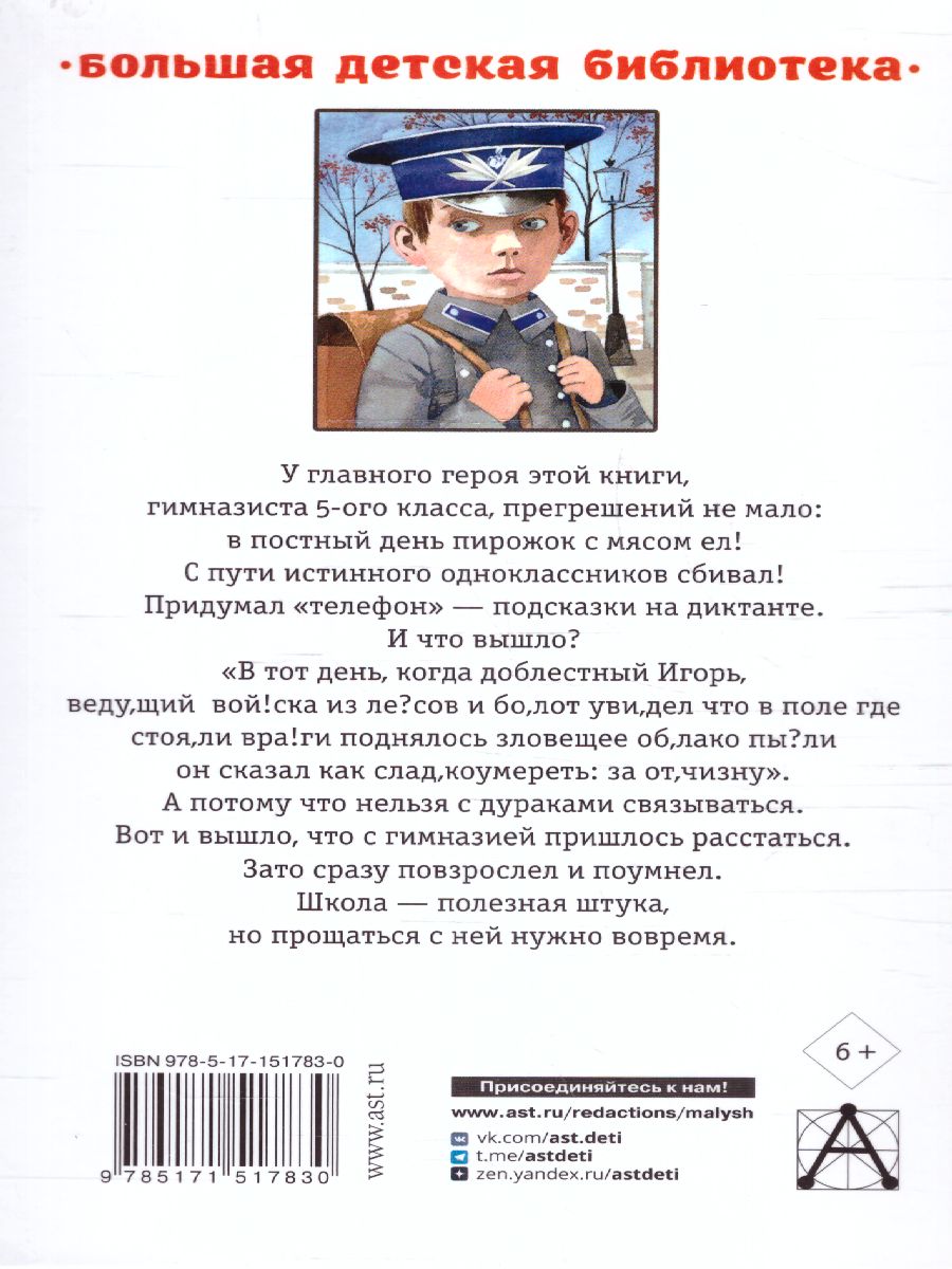 Обложка книги Серебряный герб. Большая детская библиотека, Автор Чуковский К.И., издательство АСТ | купить в книжном магазине Рослит