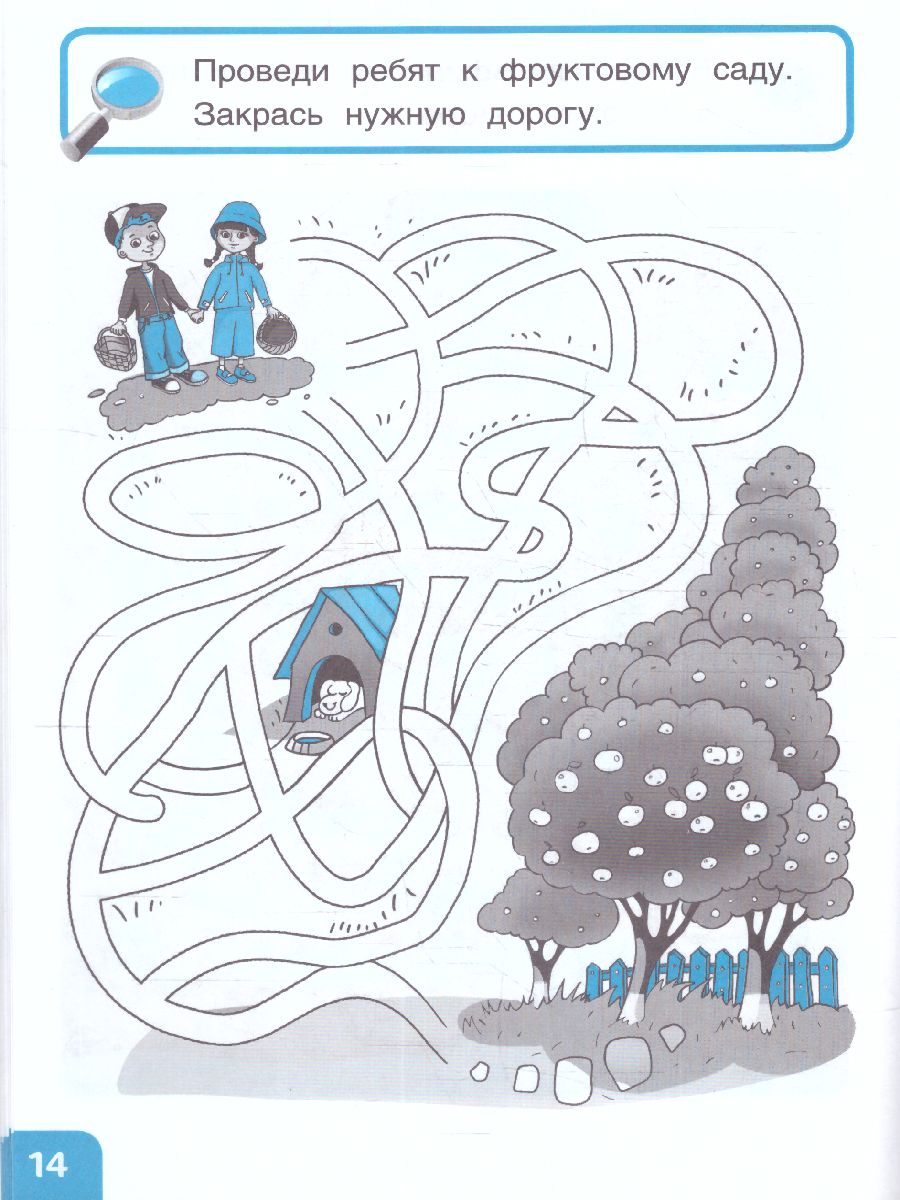 Обложка книги Логические лабиринты Готовим руку к письму, Автор Федорович Г.М., издательство Феникс ТД                                          | купить в книжном магазине Рослит