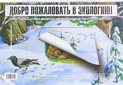 Обложка книги Добро пожаловать в экологию. Демонстрационные картины и динамические модели для занятий с детьми 4-5 лет (средняя группа). ФГОС, Автор Воронкевич О.А., издательство ДЕТСТВО-ПРЕСС | купить в книжном магазине Рослит