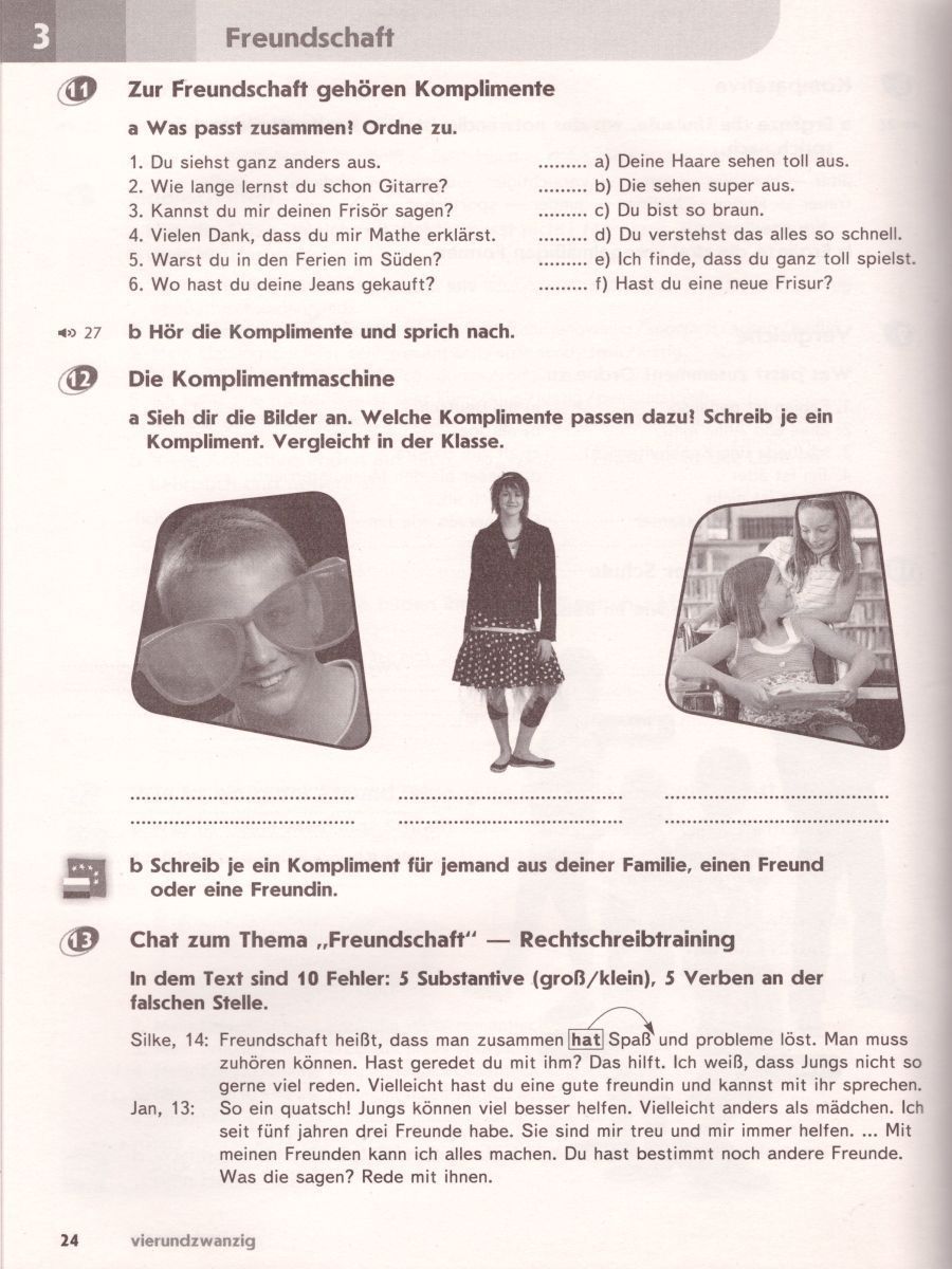 Обложка книги Немецкий язык 7 класс. Рабочая тетрадь. ФГОС, Автор Аверин М.М. Джин Ф. Рорман Л., издательство Просвещение | купить в книжном магазине Рослит