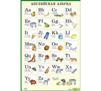 Обложка книги Английская азбука. The ABC Наглядное пособие, Автор , издательство Айрис | купить в книжном магазине Рослит