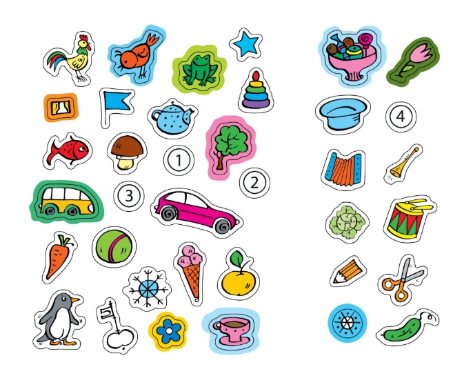 Обложка Развиваем внимание (4-5 лет) / Дошкольная мозаика, издательство Махаон | купить в книжном магазине Рослит