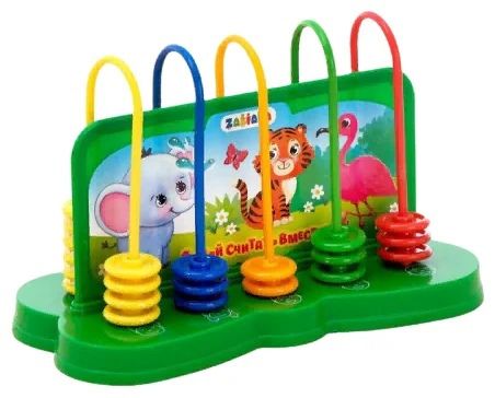 Обложка IQ-ZABIAKA Счёты перекидные "Давай считать вместе!", издательство Буква-Ленд                                         | купить в книжном магазине Рослит