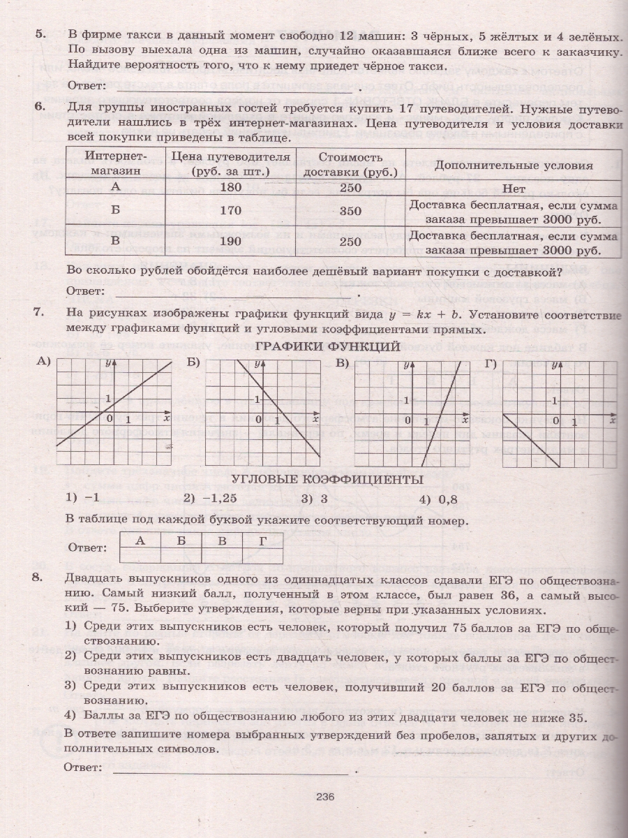 Обложка книги ЕГЭ 2025 Математика ЕГЭ на отлично. Базовый уровень.30 вариантов ТВЭЗ, Автор Антропов А.В. Высоцкий И.Р. Забелин А.В. Семенко Е.А. Сопрунова Н.А. Станченко С.В. Хованская И.А. Шноль Д.Э. Ященко И.В., издательство Экзамен | купить в книжном магазине Рослит
