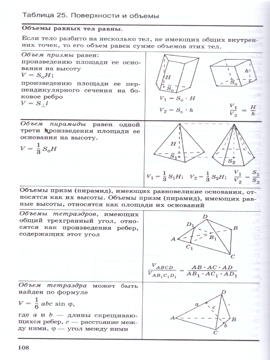 Обложка книги Геометрия в таблицах 7-11 классы, Автор Звавич Л.И. Рязановский А.Р., издательство Просвещение | купить в книжном магазине Рослит