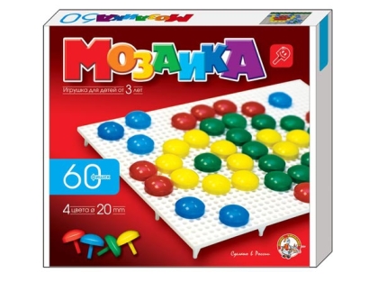 Обложка Мозаика d20/4цв/60 эл/1 поле, издательство Десятое королевство | купить в книжном магазине Рослит