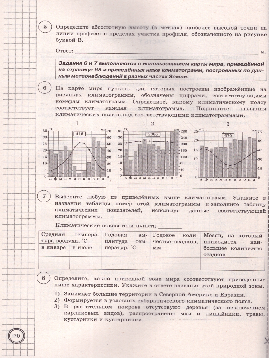 Обложка книги ВПР География 7 класс. Типовые задания. 10 вариантов. ФИОКО СТАТГРАД. ФГОС НОВЫЙ, Автор Гарин М.М., издательство Экзамен | купить в книжном магазине Рослит