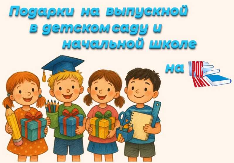 Что подарить детям на выпускной в детском саду и начальной школе?