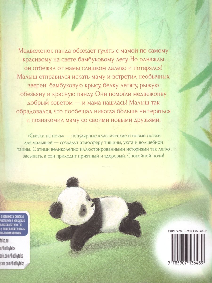 Обложка Малыш-панда потерялся, издательство АСТ-Пресс | купить в книжном магазине Рослит