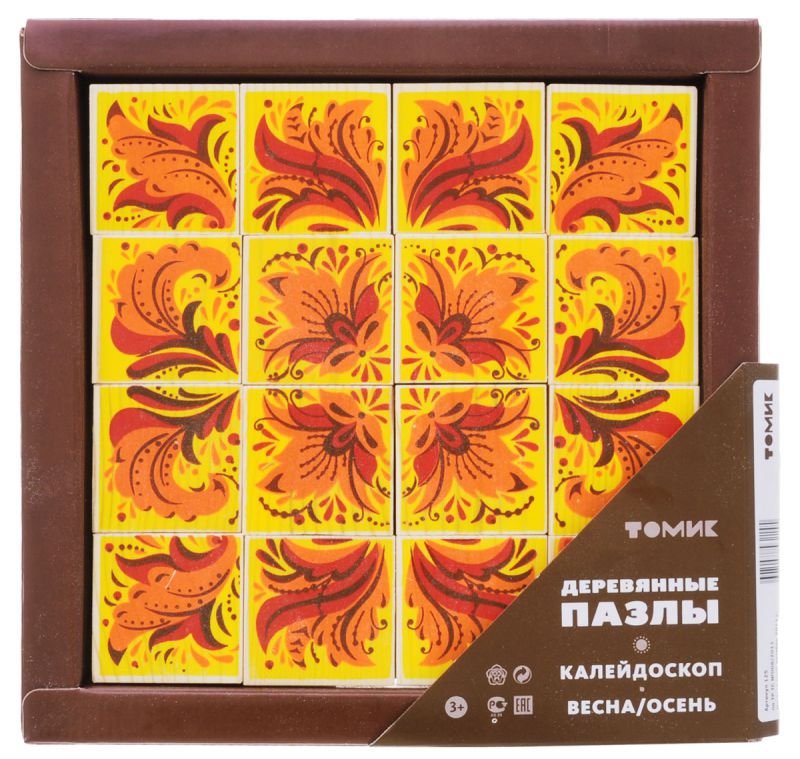 Обложка Пазлы Калейдоскоп Весна/Осень 16д (Томик), издательство Томик | купить в книжном магазине Рослит