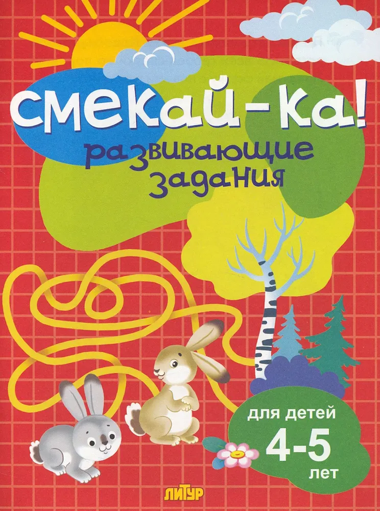 Обложка книги Развивающие задания для детей 4-5 лет, Автор Ред. Черняк Е., издательство Литур | купить в книжном магазине Рослит
