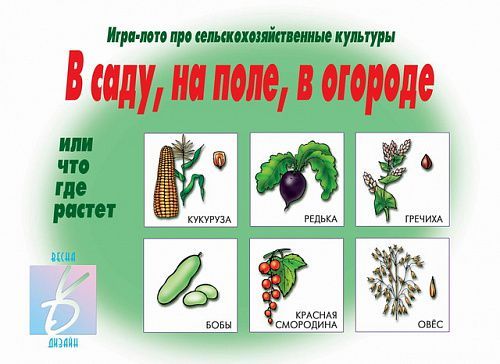 Обложка книги В саду, на поле, в огороде, Автор , издательство Весна-Дизайн | купить в книжном магазине Рослит