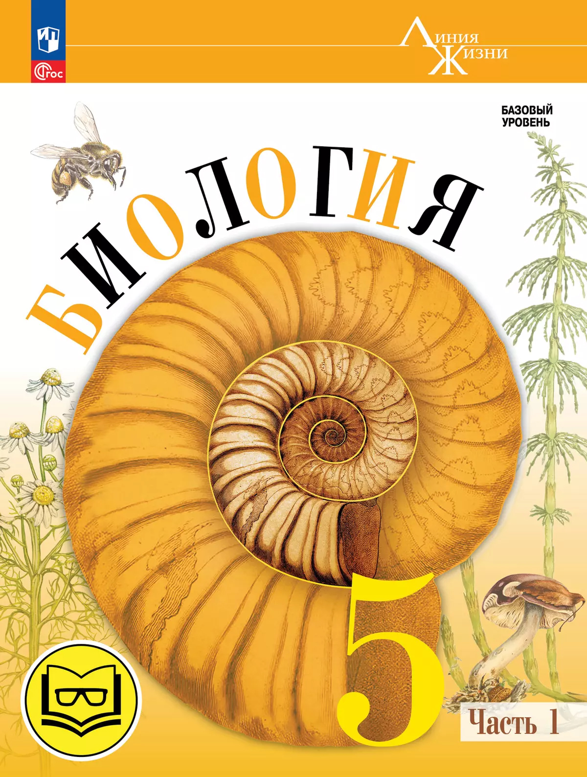 Обложка книги Биология. 5 класс. Учебное пособие. В 2-х частях. Часть 1 (для слабовидящих обучающихся), Автор Пасечник В.В. Суматохин С.В. Гапонюк З.Г. Швецо, издательство Просвещение | купить в книжном магазине Рослит