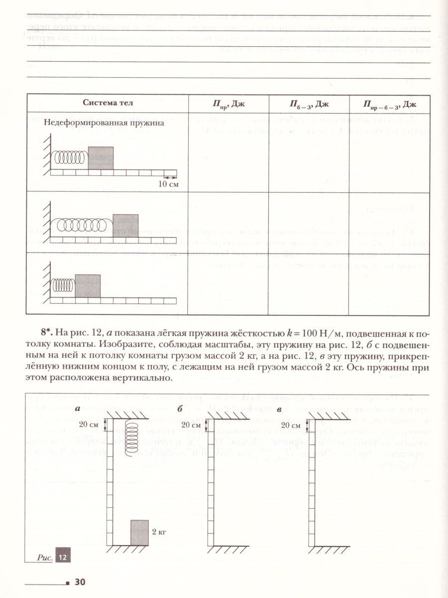 Обложка книги Физика 9 класс. Рабочая тетрадь №2, Автор Грачёв В.А. Погожев В.А. Боков П.Ю. Вишнякова Е.А., издательство Просвещение/Союз                                   | купить в книжном магазине Рослит