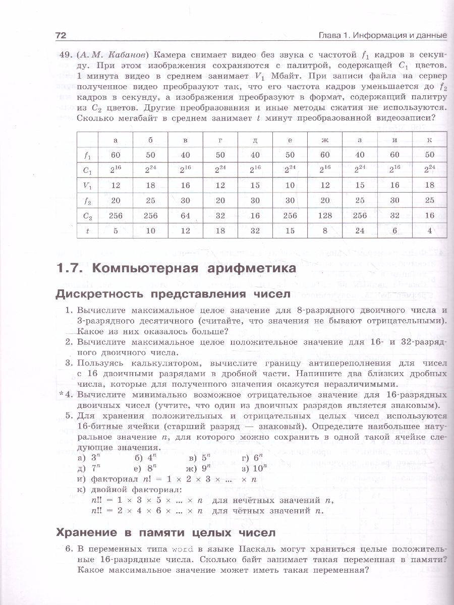 Обложка книги Информатика. Задачник 10-11 класс БУ+УУ. В 2 частях. Ч. 1, Автор Поляков К. Ю. Еремин Е. А., издательство Просвещение | купить в книжном магазине Рослит