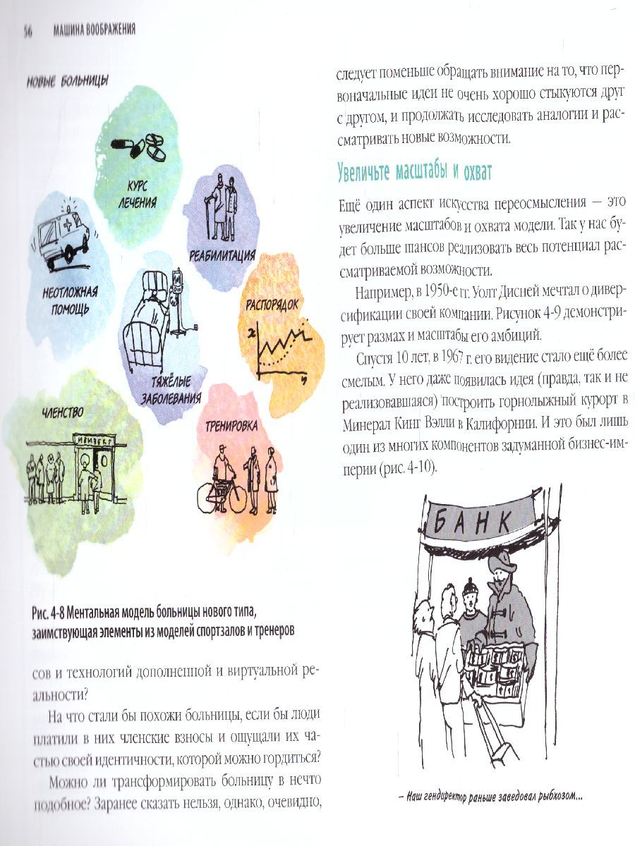 Обложка книги Машина воображения: искусство генерировать идеи и строить будущее вашей компании, Автор Ривз М. Фуллер Д., издательство Просвещение | купить в книжном магазине Рослит