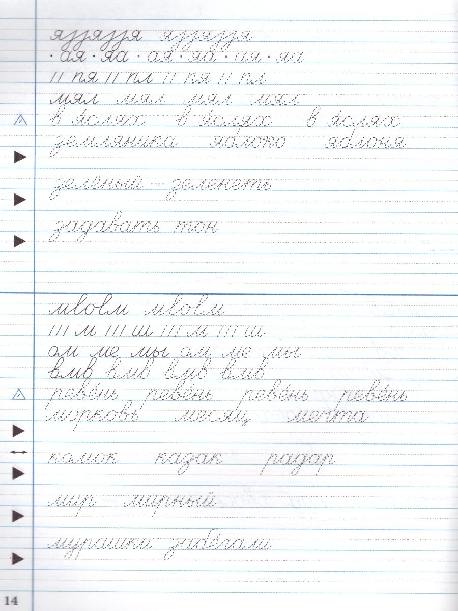 Обложка книги Тренажёр по чистописанию 2-3 кл. Переход с узкой строчки на широкую /ТР (Вако), Автор Жиренко О.Е., издательство Вако | купить в книжном магазине Рослит