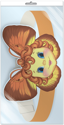 Обложка книги Маска-ободок. Бабочка (в индивидуальной упаковке с европодвесом и клеевым клапаном), Автор *МА-10779 М, издательство Сфера | купить в книжном магазине Рослит