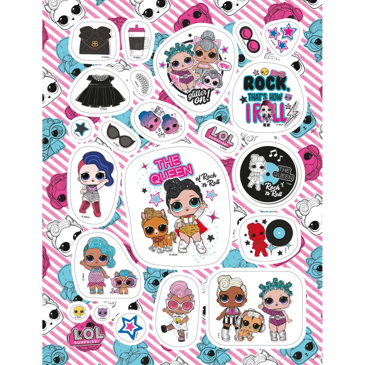 Обложка 150 наклеек L.O.L. Лучшие друзья, издательство НД Плэй                                            | купить в книжном магазине Рослит