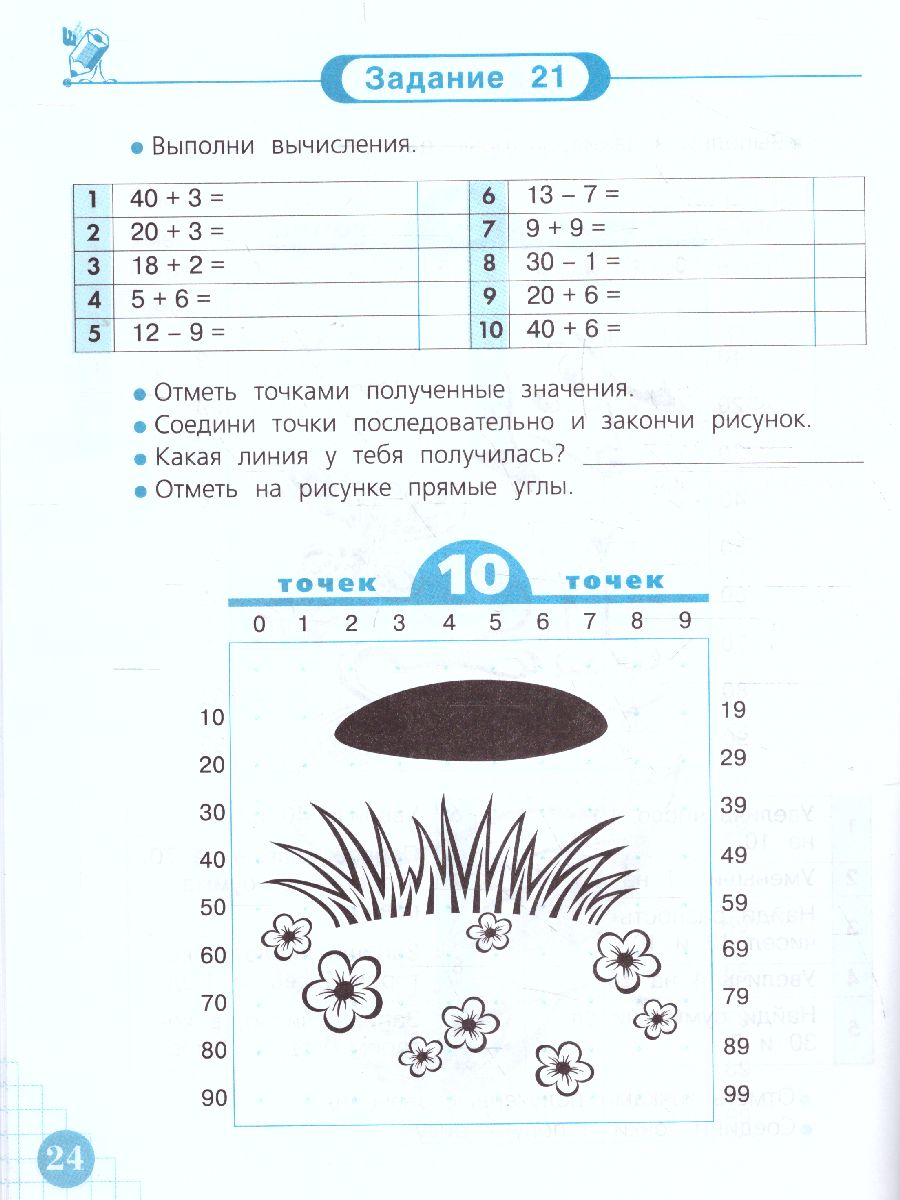 Обложка книги Волшебные точки 1 класс. Рабочая тетрадь  Вычисляй и рисуй, Автор Кормишина, издательство Просвещение/Союз                                   | купить в книжном магазине Рослит