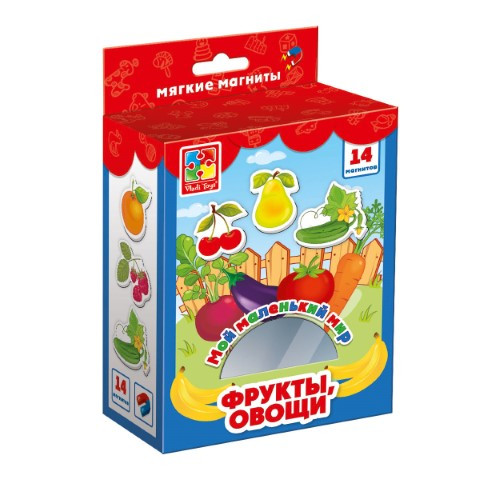 Обложка Мой маленький мир "Овощи, фрукты" (Я РАСТУ ТОЙЗ), издательство Я РАСТУ ТОЙЗ | купить в книжном магазине Рослит