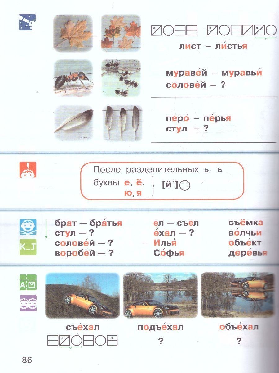 картинка Букварь. Обучение грамоте. 1 класс. В 2 частях. Часть 2 от магазина Рослит