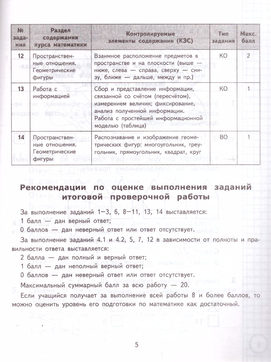 Обложка книги ВСОКО Математика 1 класс. 10 вариантов. Типовые задания. ФГОС, Автор Трофимова Е.В., издательство Экзамен | купить в книжном магазине Рослит