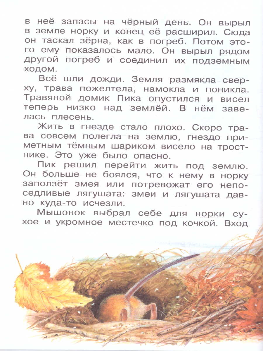 Обложка книги Мышонок Пик. Сказки, Автор Бианки В.В. Пришвин М.М. Сладков Н.И., издательство АСТ | купить в книжном магазине Рослит