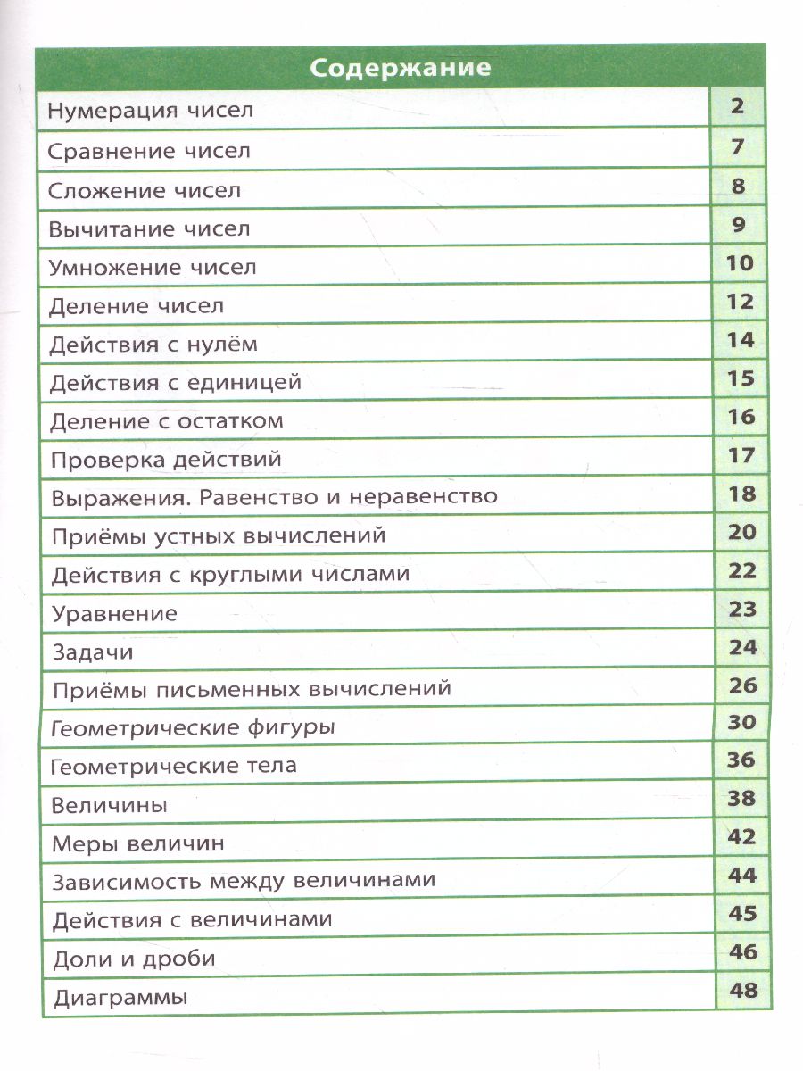 Обложка книги Математика 1-4 классы. Справочник в таблицах, Автор , издательство Айрис | купить в книжном магазине Рослит