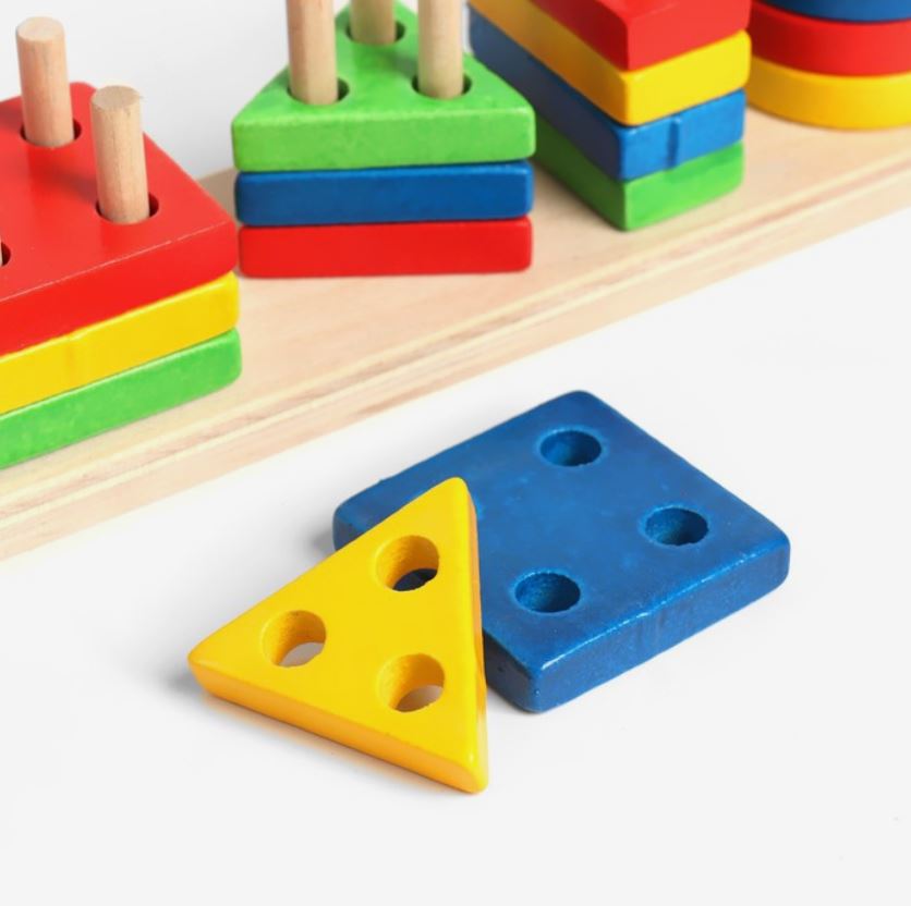 Обложка Развивающая игра из дерева "Геометрическая пирамидка" (Буква-Ленд), издательство Буква-Ленд                                         | купить в книжном магазине Рослит