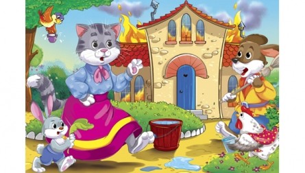 Обложка Пазл-рамка 15 элементов Кошкин дом, издательство Проф-пресс | купить в книжном магазине Рослит