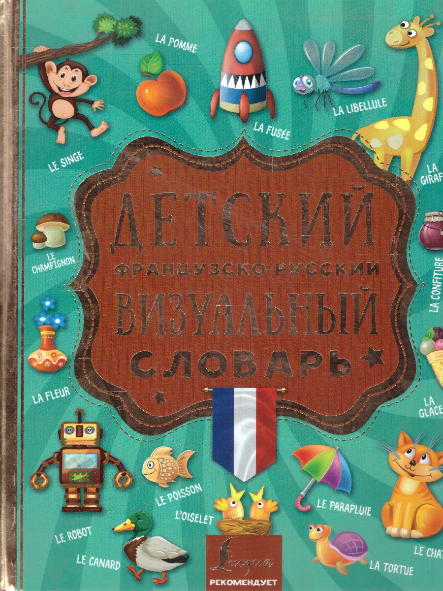 Обложка книги Детский французско-русский визуальный словарь, Автор ., издательство АСТ | купить в книжном магазине Рослит