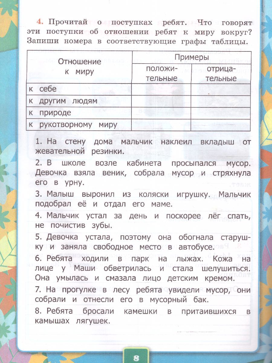 картинка Окружающий Мир 2 класс. Рабочая тетрадь. Часть 1. К учебнику А. А. Плешакова "Окружающий мир. 2 класс. В 2-х частях. Часть 1" ФГОС от магазина Рослит