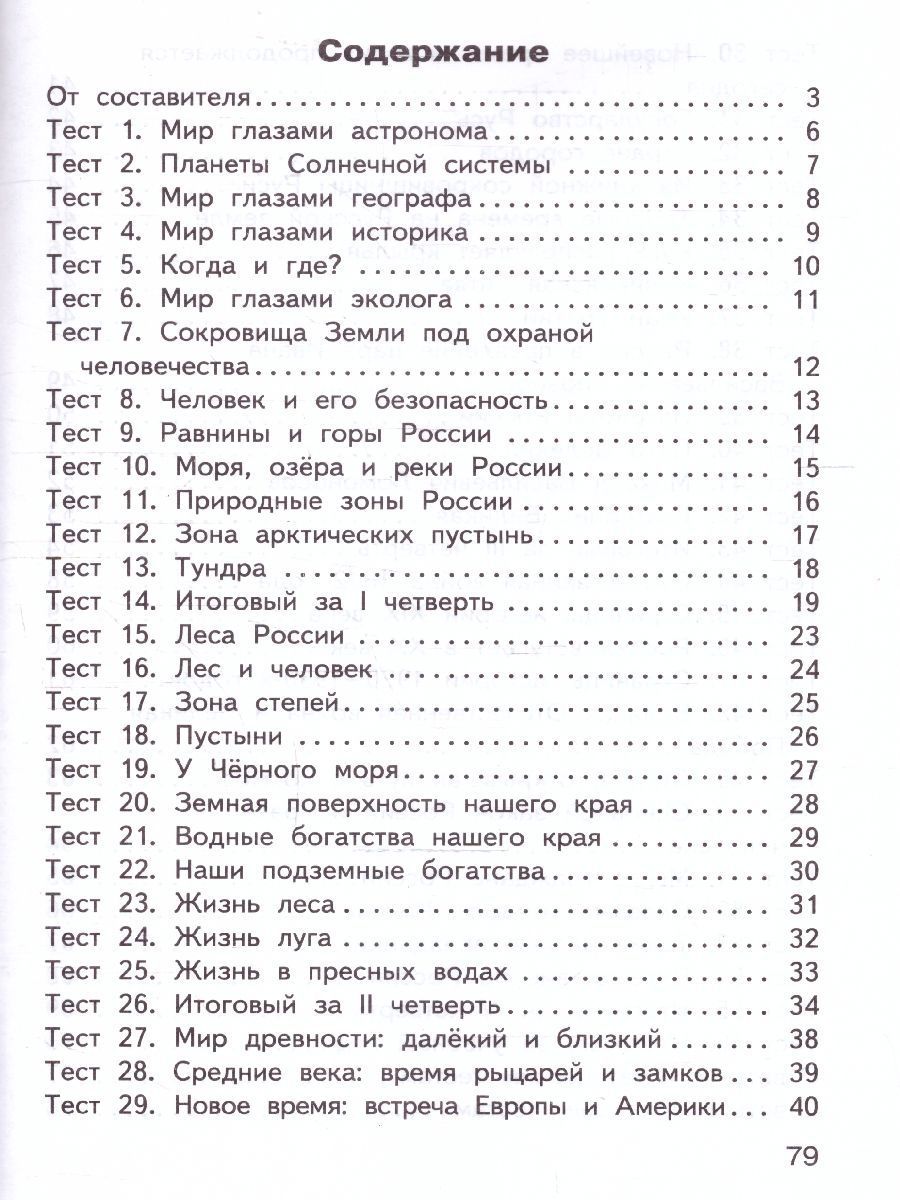 Обложка книги КИМ Окружающий мир 4 класс, Автор Яценко И.Ф., издательство Вако | купить в книжном магазине Рослит