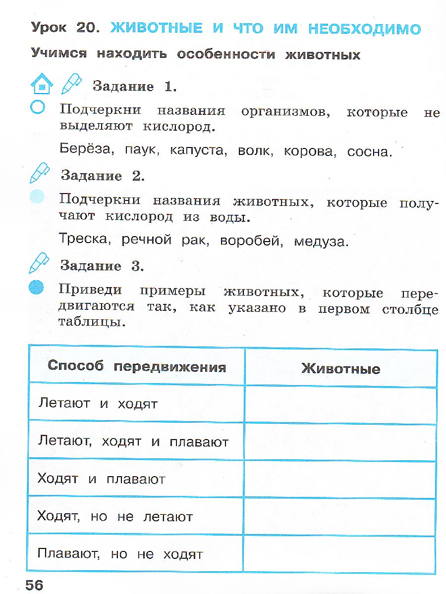 картинка Окружающий мир. 2 класс. Рабочая тетрадь в 2 частях. Часть 1 (Лидер-кейс) от магазина Рослит