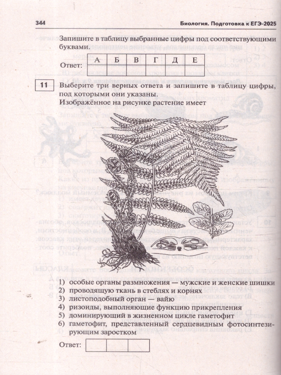Обложка книги ЕГЭ-2025 Биология. 30 тренировочных вариантов, Автор Кириленко А. А. Колесников С. И. Даденко Е. В., издательство ЛЕГИОН | купить в книжном магазине Рослит