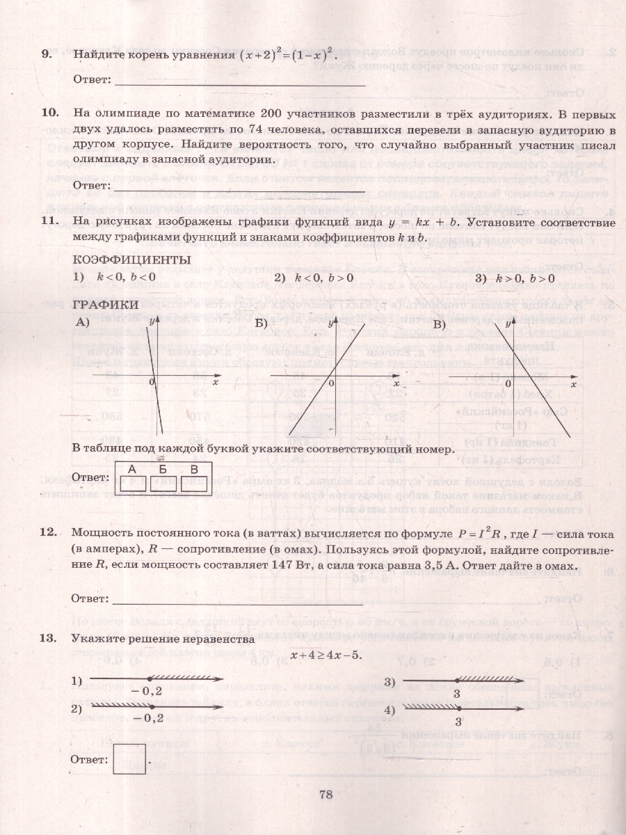 Обложка книги ОГЭ 2025 Математика. 15 вариантов. ТВЭЗ, Автор Под ред. Ященко  И. В., издательство Экзамен | купить в книжном магазине Рослит