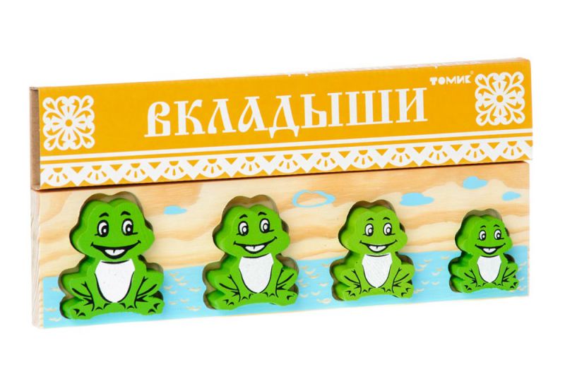 Обложка Доска-Вкладыш "Лягушка БМ", издательство Томик | купить в книжном магазине Рослит