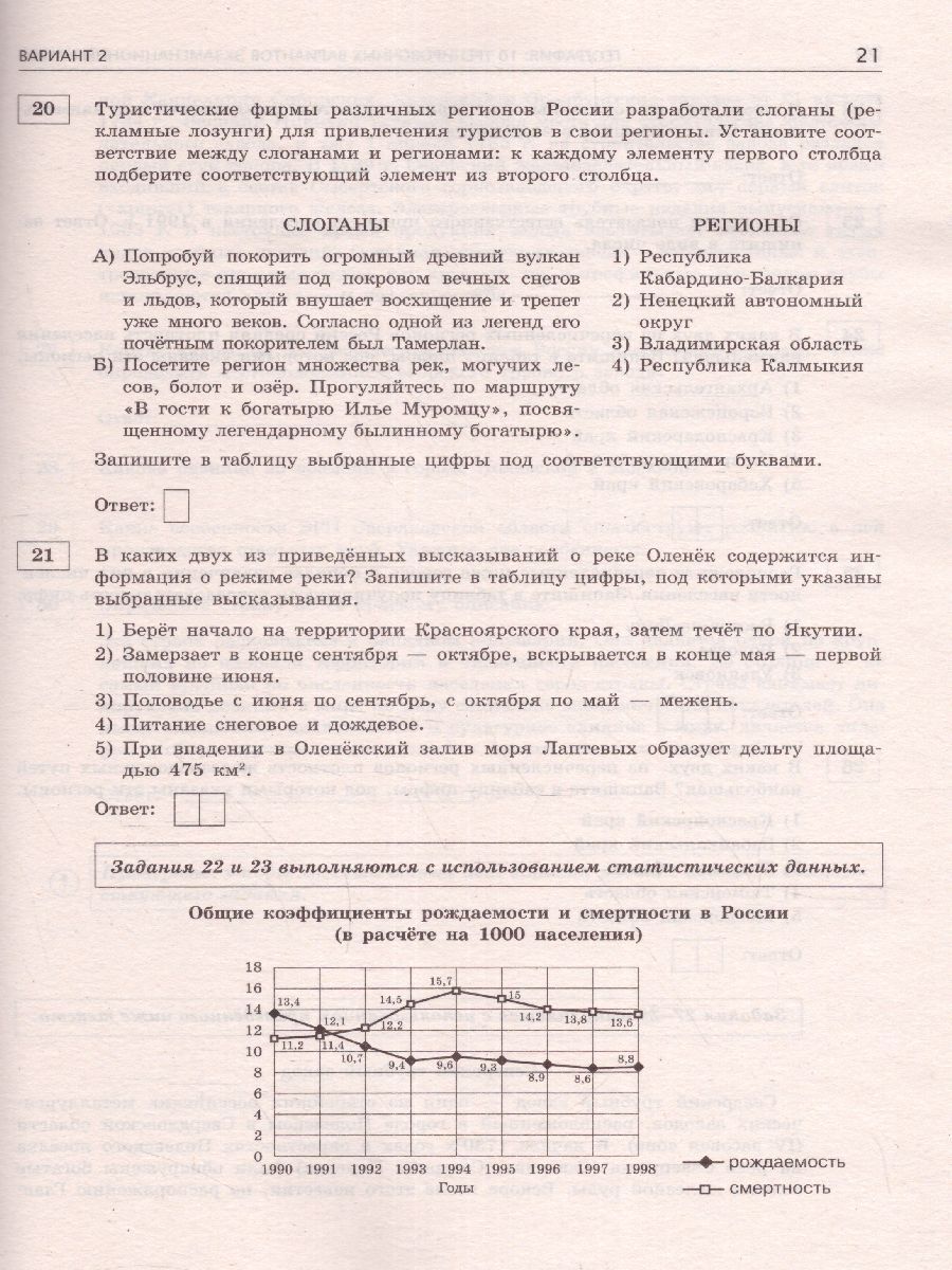 Обложка книги ОГЭ-2023. География. 10 тренировочных вариантов, Автор Соловьева Ю.А. Паневина Г.Н., издательство АСТ | купить в книжном магазине Рослит