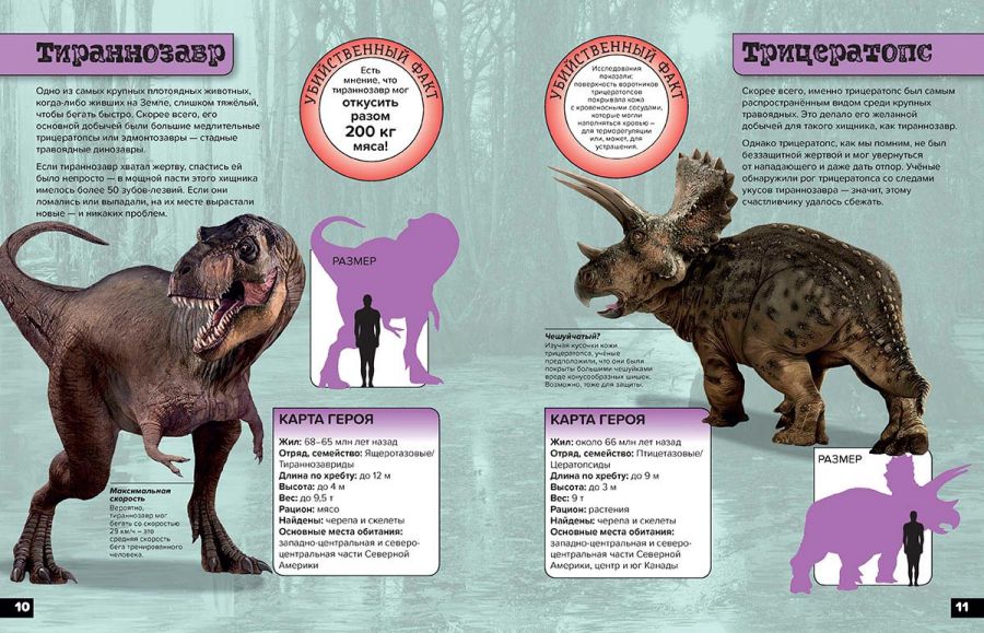 Обложка Динозавры Болотные монстры: дейнозух, трицератопс, тиранозавр, издательство АСТ-Пресс | купить в книжном магазине Рослит